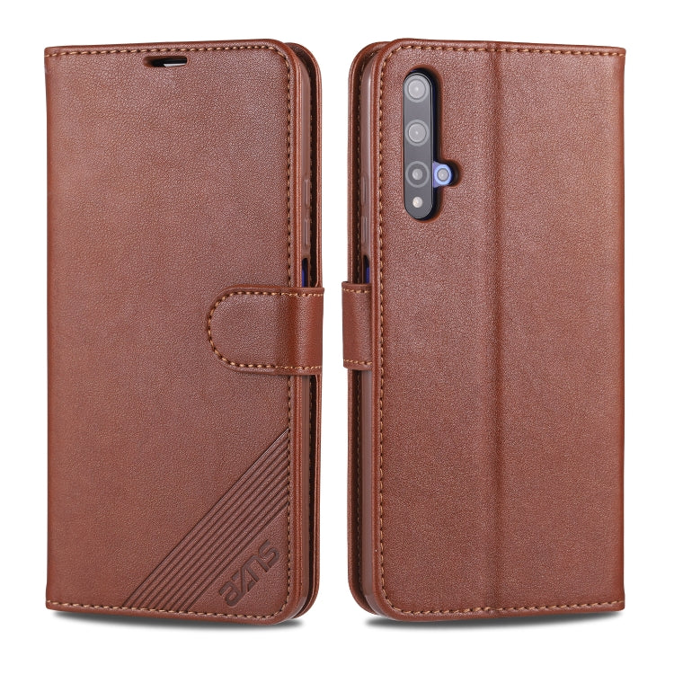 AZNS Sheepskin Texture Horizontal Flip Leather Case with Holder & Card Slots & Wallet, For Huawei Mate 20 / 20X, For Huawei Mate 20 Pro, For Huawei Mate 30 Lite / Nova 5i Pro, For Huawei Mate 30 / Mate 30 Pro, For Huawei Nova 5 / 5 Pro�����������������...