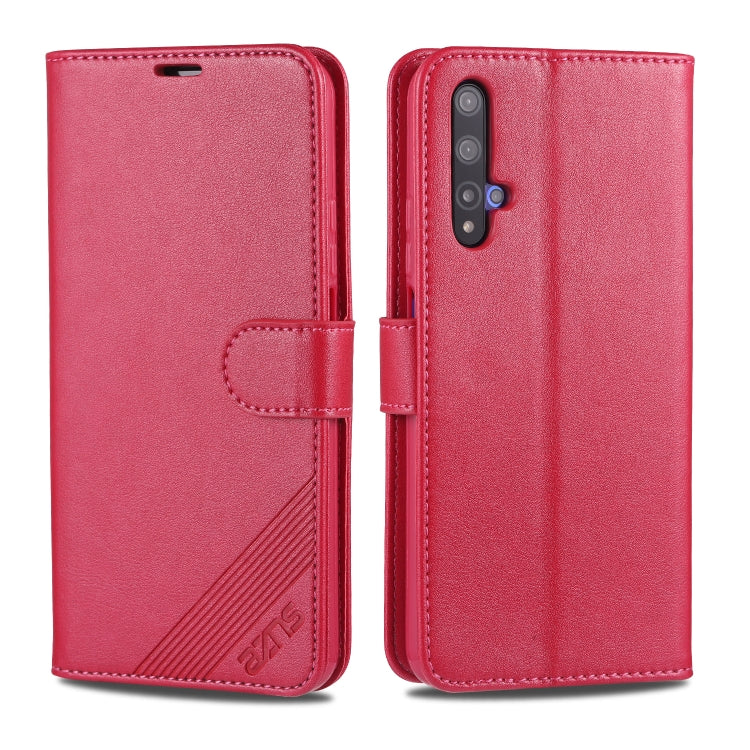 AZNS Sheepskin Texture Horizontal Flip Leather Case with Holder & Card Slots & Wallet, For Huawei Mate 20 / 20X, For Huawei Mate 20 Pro, For Huawei Mate 30 Lite / Nova 5i Pro, For Huawei Mate 30 / Mate 30 Pro, For Huawei Nova 5 / 5 Pro�����������������...