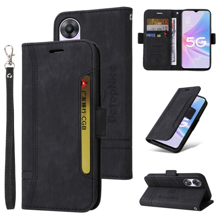 BETOPNICE Dual-side Buckle Leather Phone Case, For OPPO Reno11 5G Global, For OPPO A58 4G, For OPPO Reno10 5G Global/Reno10 Pro 5G Global, For OPPO Reno11 Pro 5G Global, For OPPO A78 4G, For OPPO Reno10 Pro+ 5G Global, For OPPO A1 5G / A98 / F23 5G����...