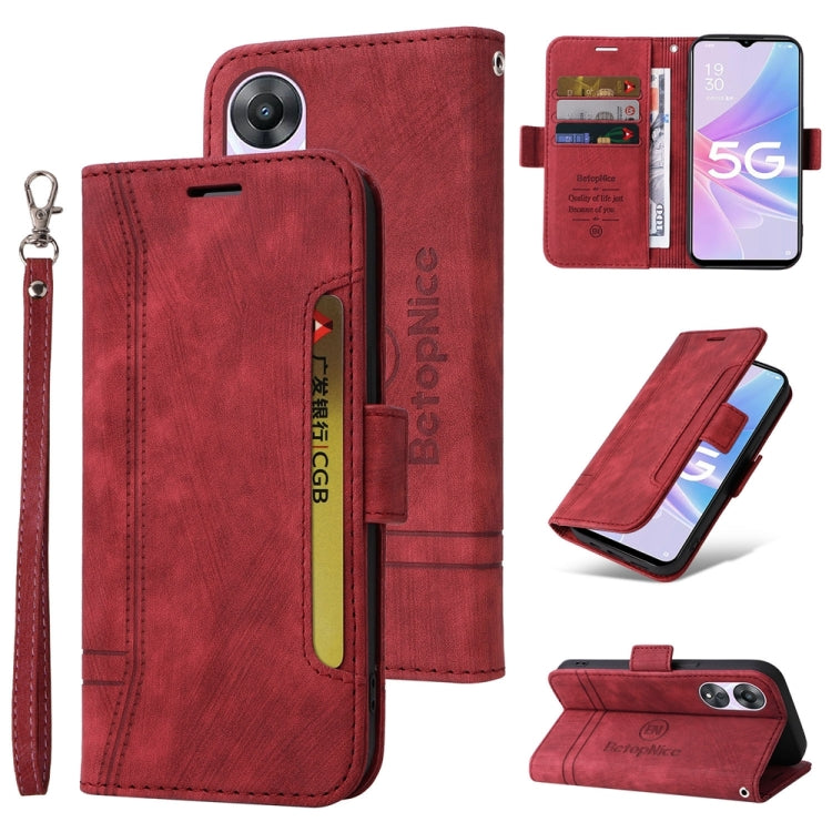 BETOPNICE Dual-side Buckle Leather Phone Case, For OPPO Reno11 5G Global, For OPPO A58 4G, For OPPO Reno10 5G Global/Reno10 Pro 5G Global, For OPPO Reno11 Pro 5G Global, For OPPO A78 4G, For OPPO Reno10 Pro+ 5G Global, For OPPO A1 5G / A98 / F23 5G����...