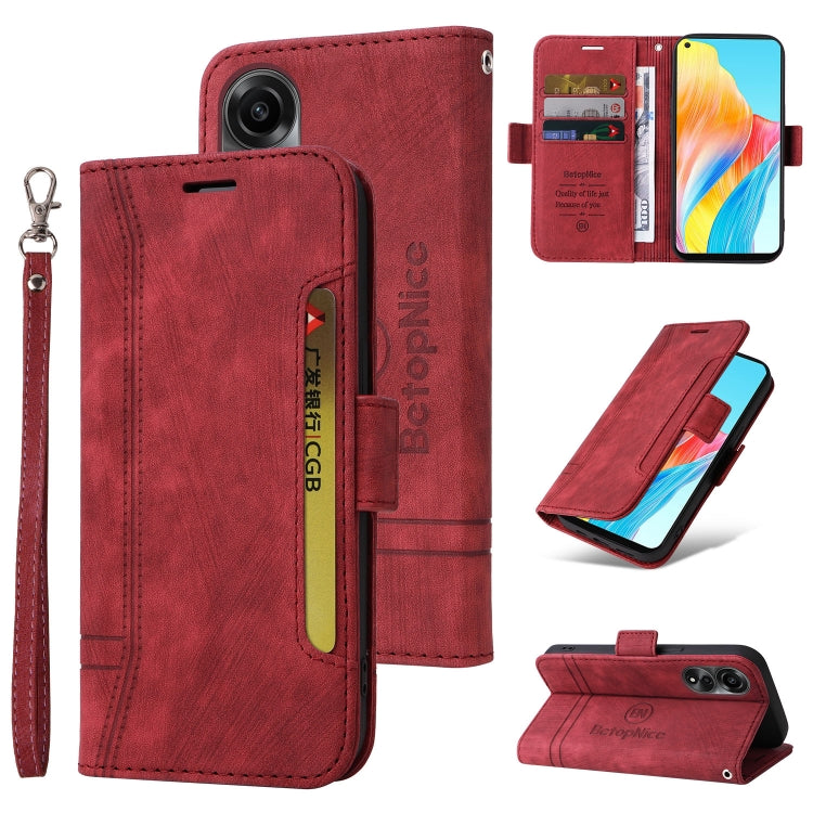 BETOPNICE Dual-side Buckle Leather Phone Case, For OPPO Reno11 5G Global, For OPPO A58 4G, For OPPO Reno10 5G Global/Reno10 Pro 5G Global, For OPPO Reno11 Pro 5G Global, For OPPO A78 4G, For OPPO Reno10 Pro+ 5G Global, For OPPO A1 5G / A98 / F23 5G����...