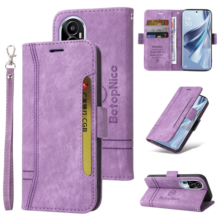 BETOPNICE Dual-side Buckle Leather Phone Case, For OPPO Reno11 5G Global, For OPPO A58 4G, For OPPO Reno10 5G Global/Reno10 Pro 5G Global, For OPPO Reno11 Pro 5G Global, For OPPO A78 4G, For OPPO Reno10 Pro+ 5G Global, For OPPO A1 5G / A98 / F23 5G����...