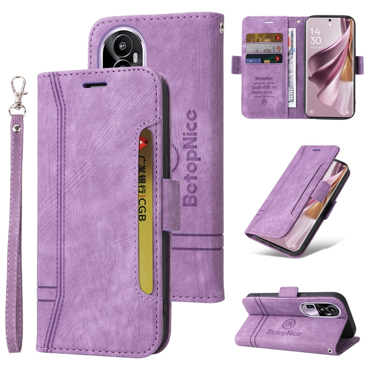 BETOPNICE Dual-side Buckle Leather Phone Case, For OPPO Reno11 5G Global, For OPPO A58 4G, For OPPO Reno10 5G Global/Reno10 Pro 5G Global, For OPPO Reno11 Pro 5G Global, For OPPO A78 4G, For OPPO Reno10 Pro+ 5G Global, For OPPO A1 5G / A98 / F23 5G����...