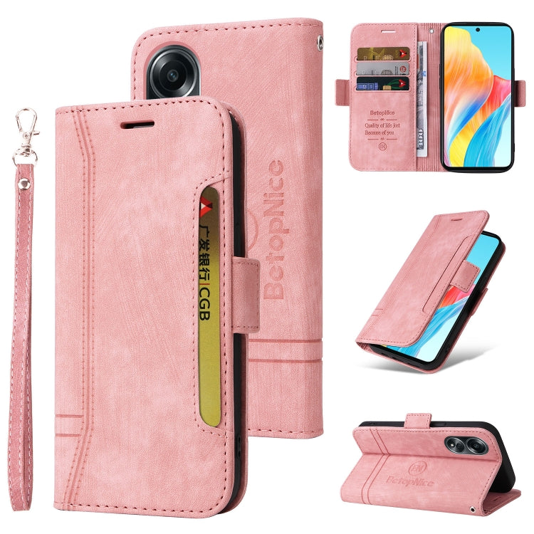 BETOPNICE Dual-side Buckle Leather Phone Case, For OPPO Reno11 5G Global, For OPPO A58 4G, For OPPO Reno10 5G Global/Reno10 Pro 5G Global, For OPPO Reno11 Pro 5G Global, For OPPO A78 4G, For OPPO Reno10 Pro+ 5G Global, For OPPO A1 5G / A98 / F23 5G����...