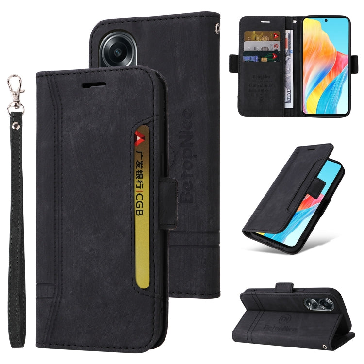 BETOPNICE Dual-side Buckle Leather Phone Case, For OPPO Reno11 5G Global, For OPPO A58 4G, For OPPO Reno10 5G Global/Reno10 Pro 5G Global, For OPPO Reno11 Pro 5G Global, For OPPO A78 4G, For OPPO Reno10 Pro+ 5G Global, For OPPO A1 5G / A98 / F23 5G����...