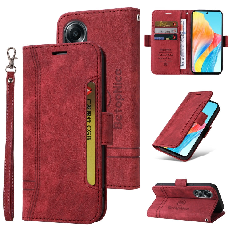 BETOPNICE Dual-side Buckle Leather Phone Case, For OPPO Reno11 5G Global, For OPPO A58 4G, For OPPO Reno10 5G Global/Reno10 Pro 5G Global, For OPPO Reno11 Pro 5G Global, For OPPO A78 4G, For OPPO Reno10 Pro+ 5G Global, For OPPO A1 5G / A98 / F23 5G����...
