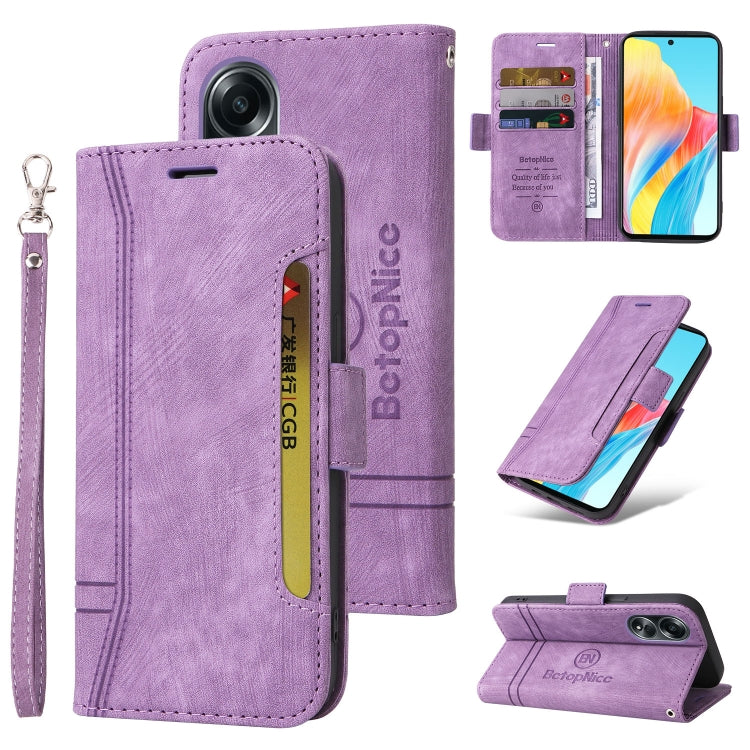 BETOPNICE Dual-side Buckle Leather Phone Case, For OPPO Reno11 5G Global, For OPPO A58 4G, For OPPO Reno10 5G Global/Reno10 Pro 5G Global, For OPPO Reno11 Pro 5G Global, For OPPO A78 4G, For OPPO Reno10 Pro+ 5G Global, For OPPO A1 5G / A98 / F23 5G����...