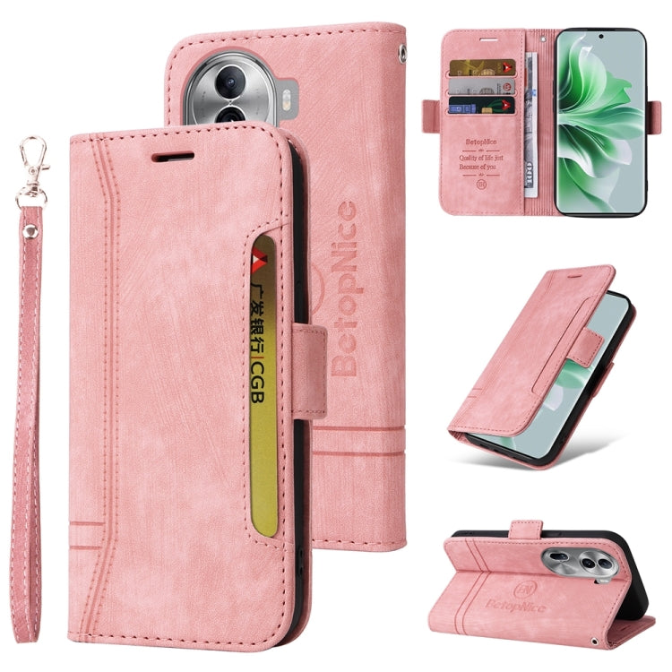 BETOPNICE Dual-side Buckle Leather Phone Case, For OPPO Reno11 5G Global, For OPPO A58 4G, For OPPO Reno10 5G Global/Reno10 Pro 5G Global, For OPPO Reno11 Pro 5G Global, For OPPO A78 4G, For OPPO Reno10 Pro+ 5G Global, For OPPO A1 5G / A98 / F23 5G����...