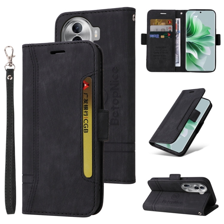 BETOPNICE Dual-side Buckle Leather Phone Case, For OPPO Reno11 5G Global, For OPPO A58 4G, For OPPO Reno10 5G Global/Reno10 Pro 5G Global, For OPPO Reno11 Pro 5G Global, For OPPO A78 4G, For OPPO Reno10 Pro+ 5G Global, For OPPO A1 5G / A98 / F23 5G����...