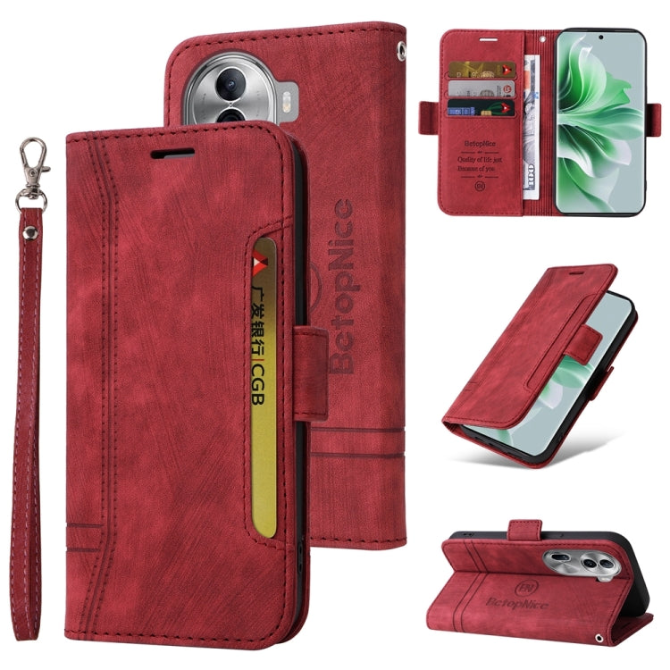 BETOPNICE Dual-side Buckle Leather Phone Case, For OPPO Reno11 5G Global, For OPPO A58 4G, For OPPO Reno10 5G Global/Reno10 Pro 5G Global, For OPPO Reno11 Pro 5G Global, For OPPO A78 4G, For OPPO Reno10 Pro+ 5G Global, For OPPO A1 5G / A98 / F23 5G����...