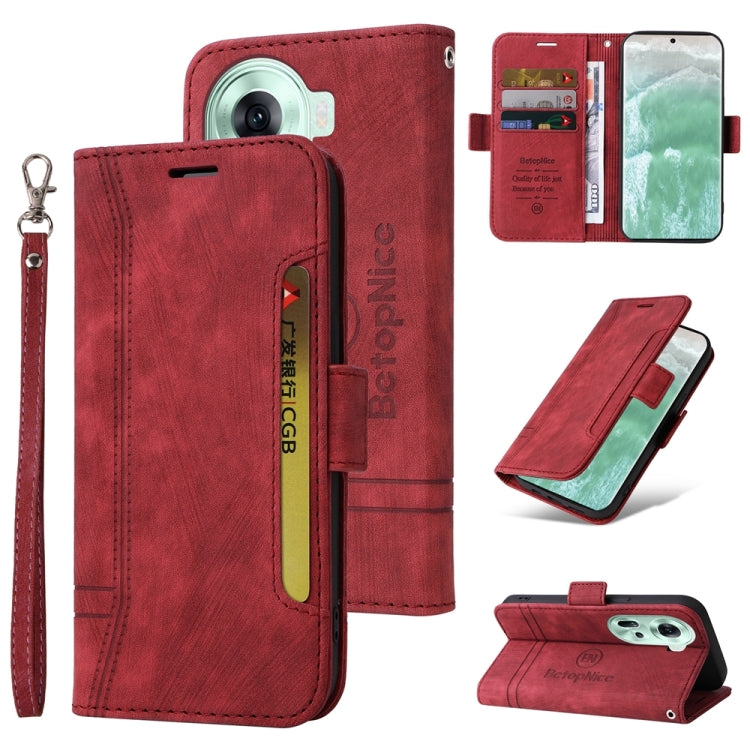 BETOPNICE Dual-side Buckle Leather Phone Case, For OPPO Reno11 5G Global, For OPPO A58 4G, For OPPO Reno10 5G Global/Reno10 Pro 5G Global, For OPPO Reno11 Pro 5G Global, For OPPO A78 4G, For OPPO Reno10 Pro+ 5G Global, For OPPO A1 5G / A98 / F23 5G����...