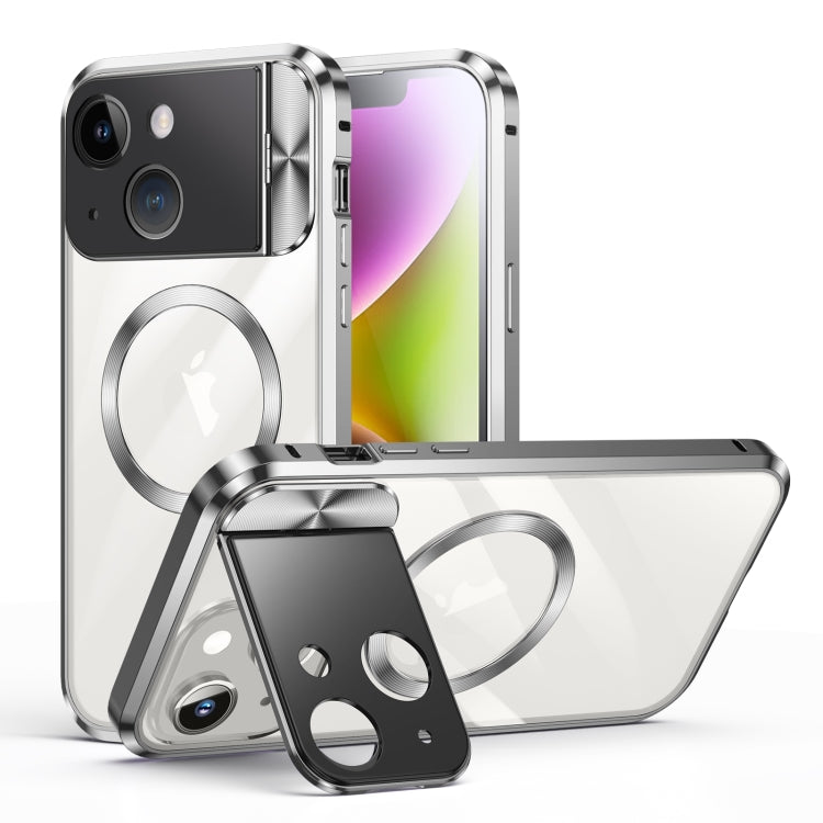 Large Window Holder MagSafe Magnetic Metal Phone Case, For iPhone 15 Pro Max, For iPhone 14, For iPhone 15 Pro, For iPhone 14 Pro, For iPhone 15, For iPhone 14 Pro Max, For iPhone 13 Pro Max, For iPhone 13 Pro, For iPhone 13