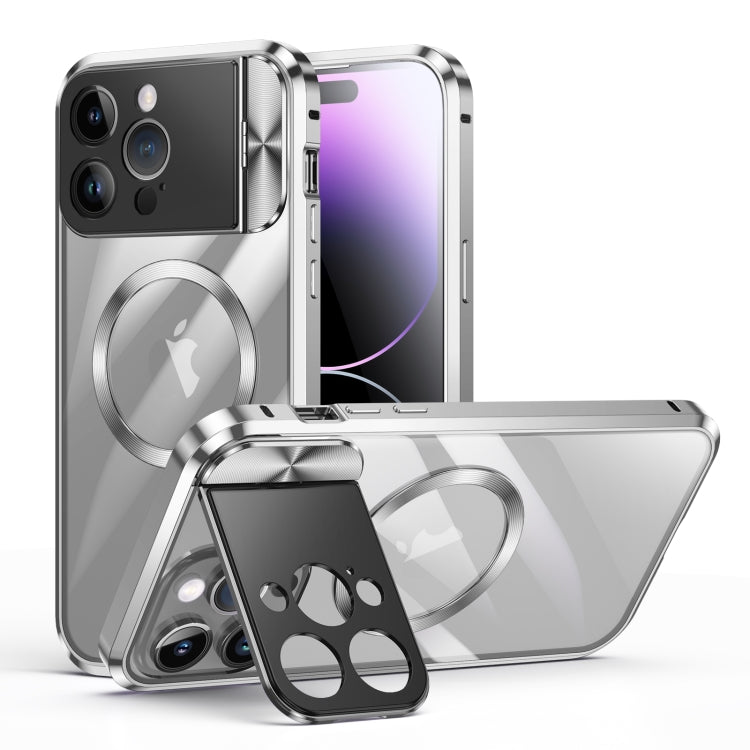 Large Window Holder MagSafe Magnetic Metal Phone Case, For iPhone 15 Pro Max, For iPhone 14, For iPhone 15 Pro, For iPhone 14 Pro, For iPhone 15, For iPhone 14 Pro Max, For iPhone 13 Pro Max, For iPhone 13 Pro, For iPhone 13