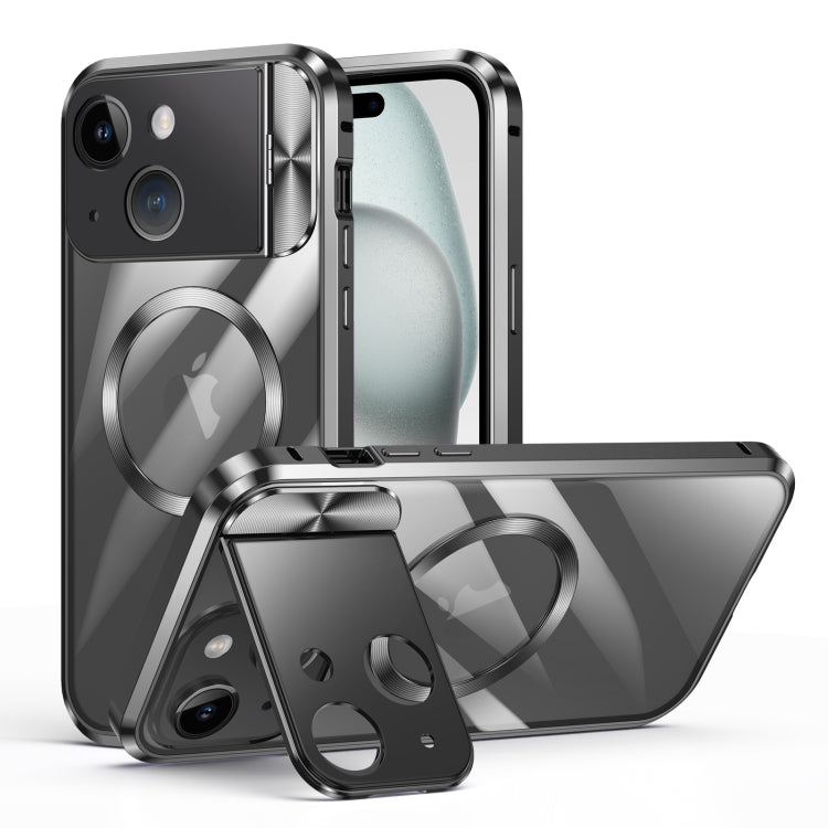 Large Window Holder MagSafe Magnetic Metal Phone Case, For iPhone 15 Pro Max, For iPhone 14, For iPhone 15 Pro, For iPhone 14 Pro, For iPhone 15, For iPhone 14 Pro Max, For iPhone 13 Pro Max, For iPhone 13 Pro, For iPhone 13