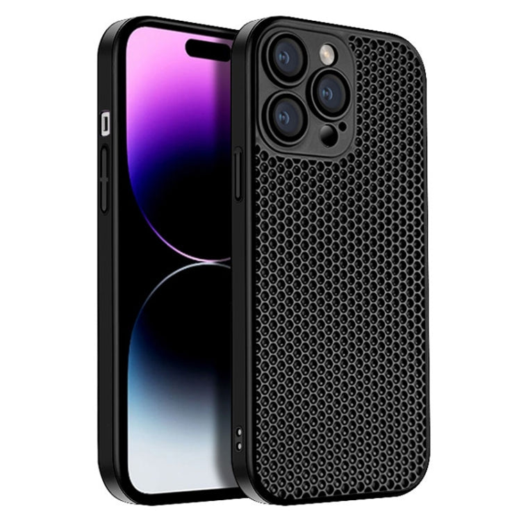 Honeycomb Radiating PC Phone Case, For iPhone 14 Plus, For iPhone 14, For iPhone 14 Pro, For iPhone 14 Pro Max, For iPhone 13 Pro Max, For iPhone 13 Pro, For iPhone 13, For iPhone 12, For iPhone 12 Pro Max, For iPhone 12 Pro, For iPhone 11 Pro Max�����...