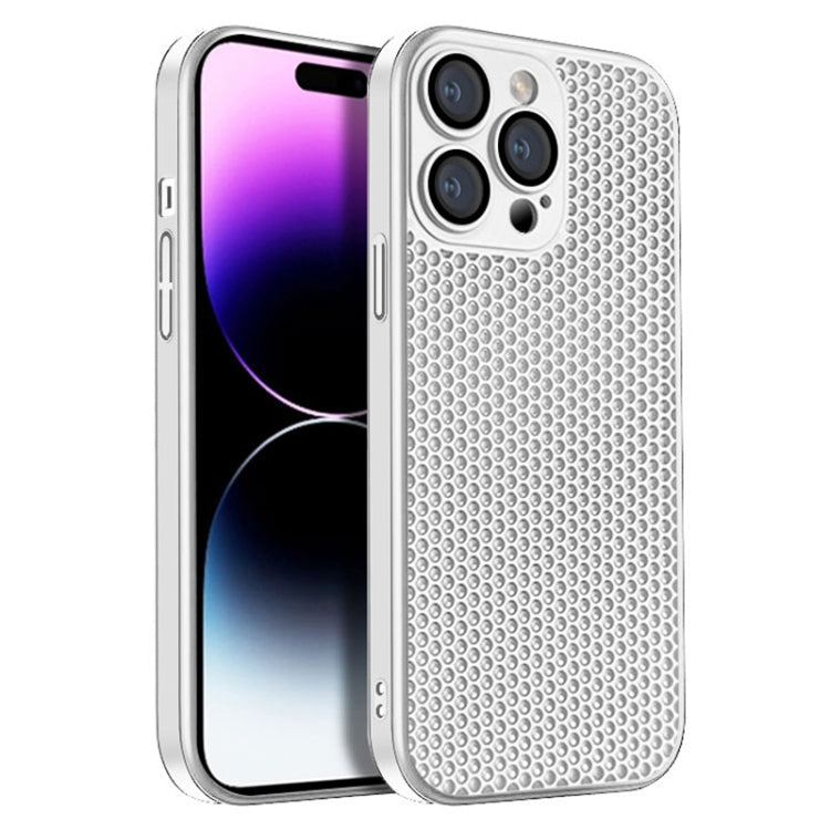 Honeycomb Radiating PC Phone Case, For iPhone 14 Plus, For iPhone 14, For iPhone 14 Pro, For iPhone 14 Pro Max, For iPhone 13 Pro Max, For iPhone 13 Pro, For iPhone 13, For iPhone 12, For iPhone 12 Pro Max, For iPhone 12 Pro, For iPhone 11 Pro Max�����...