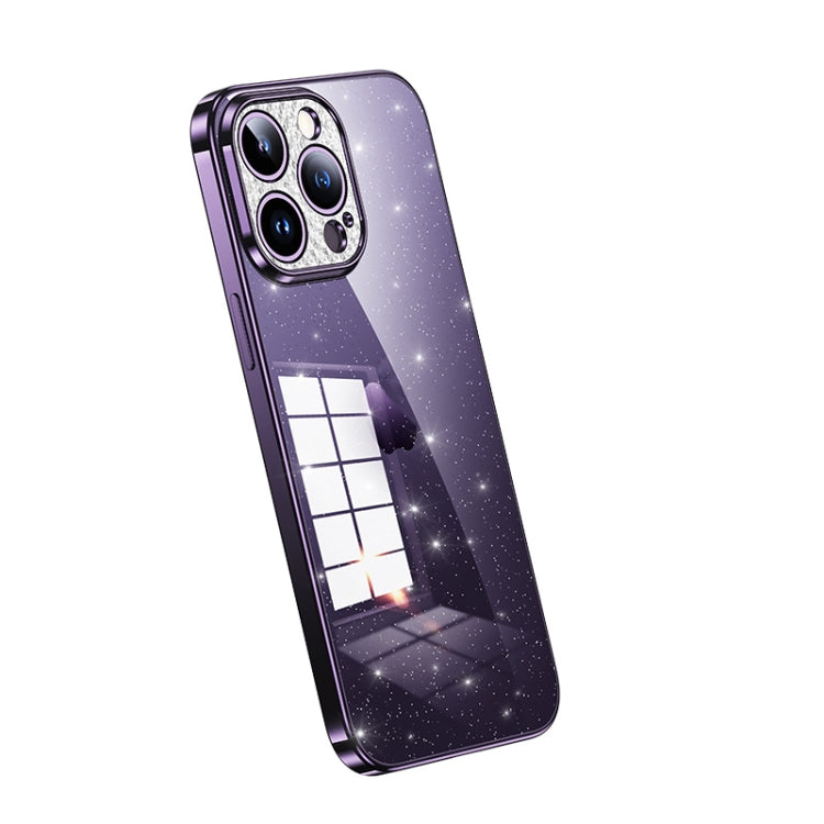 SULADA Electroplated Transparent Glittery TPU Phone Case, For iPhone 15 Pro Max, For iPhone 14 Plus, For iPhone 14, For iPhone 15 Pro, For iPhone 15 Plus, For iPhone 14 Pro, For iPhone 15, For iPhone 14 Pro Max, For iPhone 13 Pro Max, For iPhone 13 Pro...
