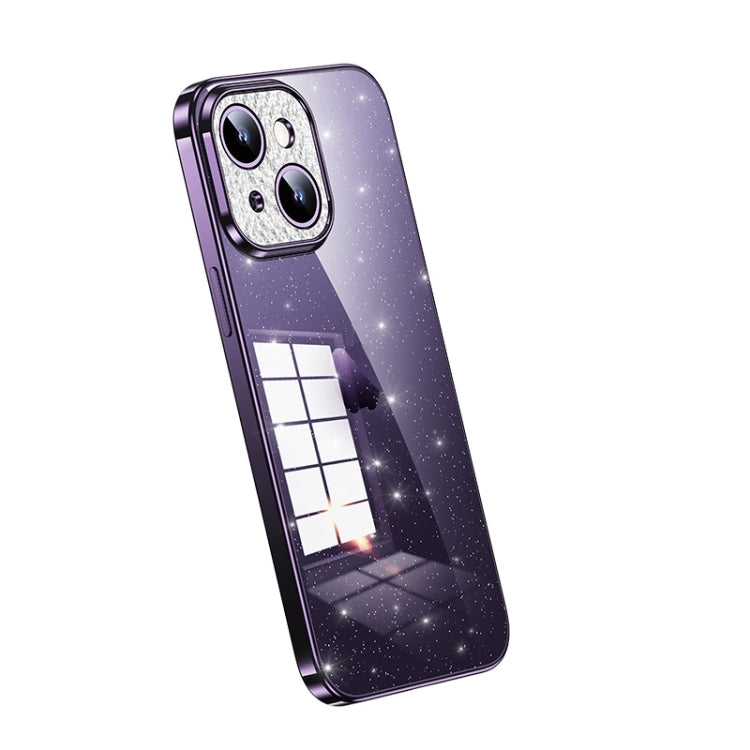 SULADA Electroplated Transparent Glittery TPU Phone Case, For iPhone 15 Pro Max, For iPhone 14 Plus, For iPhone 14, For iPhone 15 Pro, For iPhone 15 Plus, For iPhone 14 Pro, For iPhone 15, For iPhone 14 Pro Max, For iPhone 13 Pro Max, For iPhone 13 Pro...