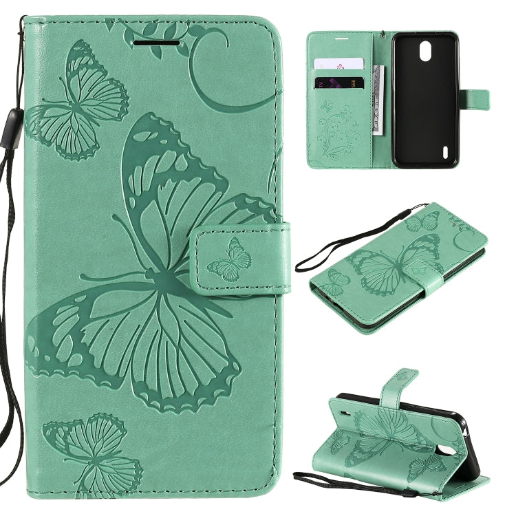 3D Butterflies Embossing Pattern Horizontal Flip Leather Case with Holder & Card Slot & Wallet, For LG V60, For Motorola Moto G Power, For Motorola Moto G8 Power Lite, For OPPO Realme 6, For Nokia 1.3, For Nokia 2.3, For Sony Xperia L4�����������������...