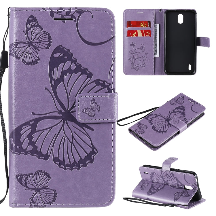 3D Butterflies Embossing Pattern Horizontal Flip Leather Case with Holder & Card Slot & Wallet, For LG V60, For Motorola Moto G Power, For Motorola Moto G8 Power Lite, For OPPO Realme 6, For Nokia 1.3, For Nokia 2.3, For Sony Xperia L4�����������������...