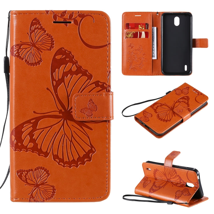 3D Butterflies Embossing Pattern Horizontal Flip Leather Case with Holder & Card Slot & Wallet, For LG V60, For Motorola Moto G Power, For Motorola Moto G8 Power Lite, For OPPO Realme 6, For Nokia 1.3, For Nokia 2.3, For Sony Xperia L4�����������������...