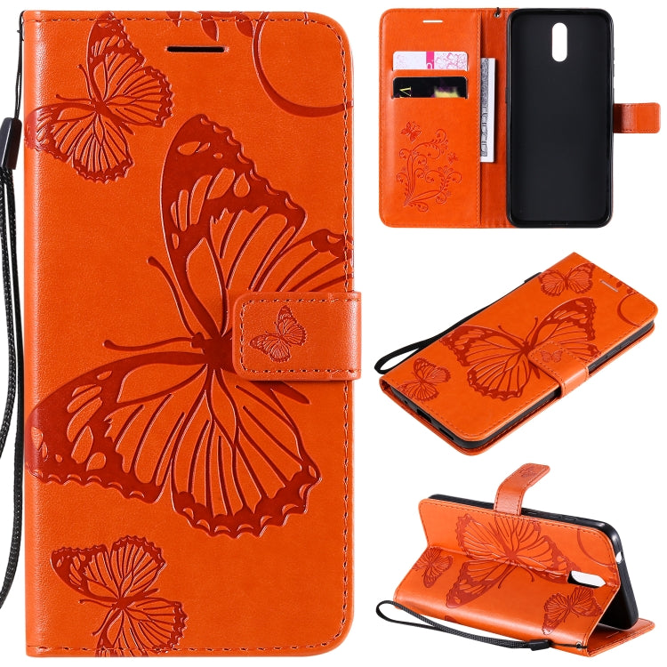 3D Butterflies Embossing Pattern Horizontal Flip Leather Case with Holder & Card Slot & Wallet, For LG V60, For Motorola Moto G Power, For Motorola Moto G8 Power Lite, For OPPO Realme 6, For Nokia 1.3, For Nokia 2.3, For Sony Xperia L4�����������������...