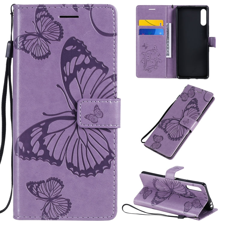 3D Butterflies Embossing Pattern Horizontal Flip Leather Case with Holder & Card Slot & Wallet, For LG V60, For Motorola Moto G Power, For Motorola Moto G8 Power Lite, For OPPO Realme 6, For Nokia 1.3, For Nokia 2.3, For Sony Xperia L4�����������������...