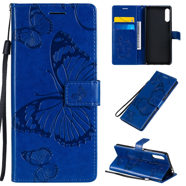 3D Butterflies Embossing Pattern Horizontal Flip Leather Case with Holder & Card Slot & Wallet, For LG V60, For Motorola Moto G Power, For Motorola Moto G8 Power Lite, For OPPO Realme 6, For Nokia 1.3, For Nokia 2.3, For Sony Xperia L4�����������������...