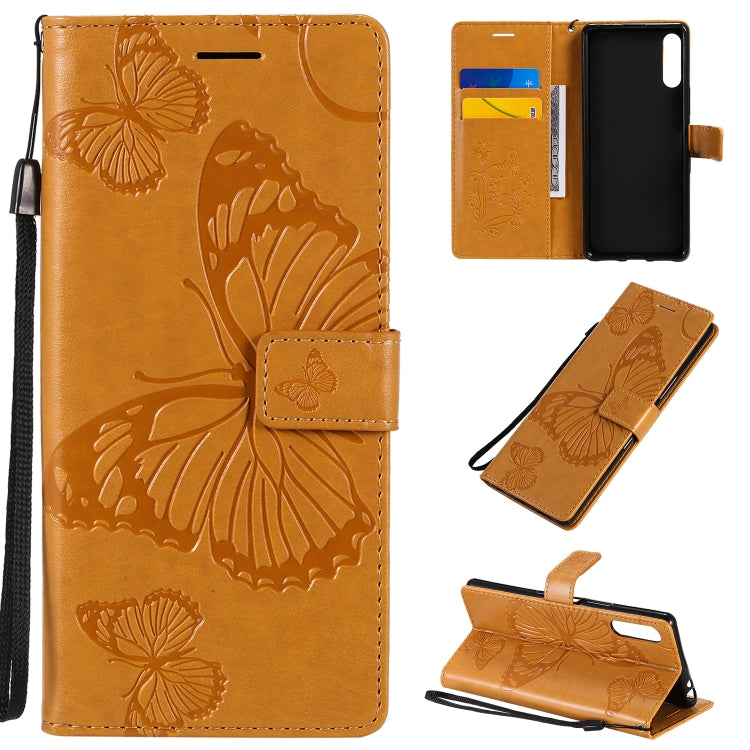 3D Butterflies Embossing Pattern Horizontal Flip Leather Case with Holder & Card Slot & Wallet, For LG V60, For Motorola Moto G Power, For Motorola Moto G8 Power Lite, For OPPO Realme 6, For Nokia 1.3, For Nokia 2.3, For Sony Xperia L4�����������������...