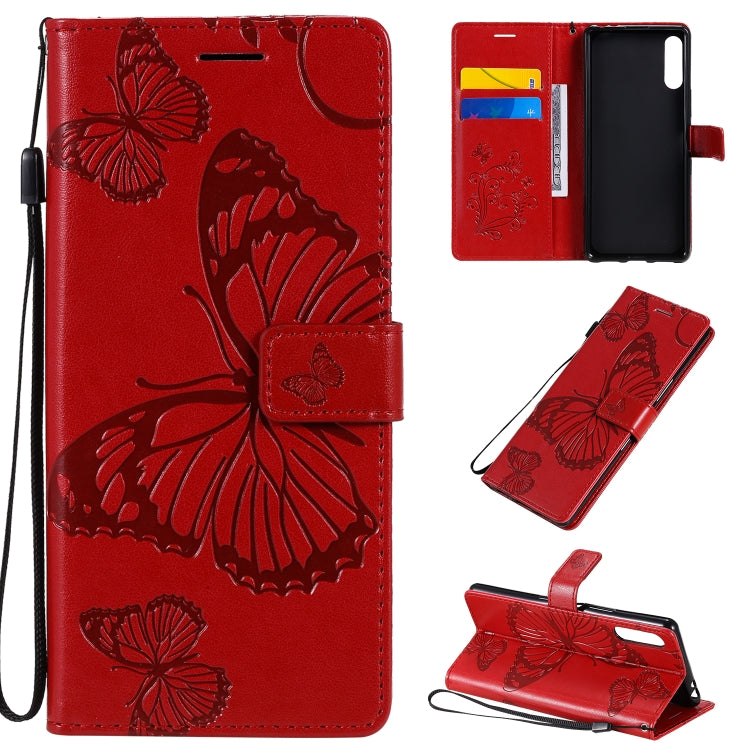 3D Butterflies Embossing Pattern Horizontal Flip Leather Case with Holder & Card Slot & Wallet, For LG V60, For Motorola Moto G Power, For Motorola Moto G8 Power Lite, For OPPO Realme 6, For Nokia 1.3, For Nokia 2.3, For Sony Xperia L4�����������������...