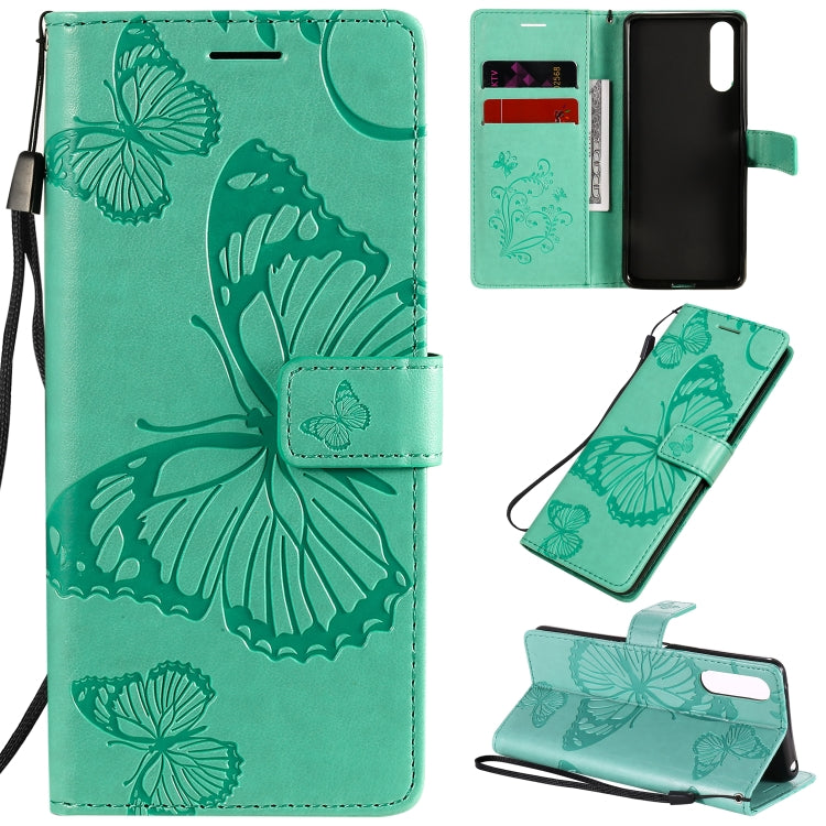 3D Butterflies Embossing Pattern Horizontal Flip Leather Case with Holder & Card Slot & Wallet, For LG V60, For Motorola Moto G Power, For Motorola Moto G8 Power Lite, For OPPO Realme 6, For Nokia 1.3, For Nokia 2.3, For Sony Xperia L4�����������������...