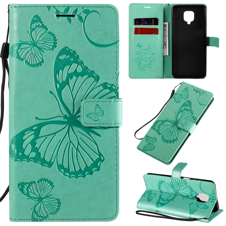 3D Butterflies Embossing Pattern Horizontal Flip Leather Case with Holder & Card Slot & Wallet, For LG V60, For Motorola Moto G Power, For Motorola Moto G8 Power Lite, For OPPO Realme 6, For Nokia 1.3, For Nokia 2.3, For Sony Xperia L4�����������������...