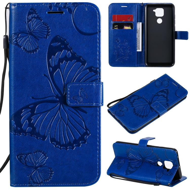 3D Butterflies Embossing Pattern Horizontal Flip Leather Case with Holder & Card Slot & Wallet, For LG V60, For Motorola Moto G Power, For Motorola Moto G8 Power Lite, For OPPO Realme 6, For Nokia 1.3, For Nokia 2.3, For Sony Xperia L4�����������������...