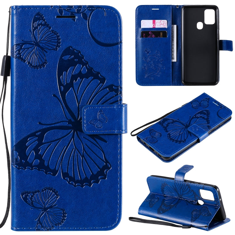 3D Butterflies Embossing Pattern Horizontal Flip Leather Case with Holder & Card Slot & Wallet, For Samsung Galaxy A21s, For Samsung Galaxy A31, For Samsung Galaxy A41, For Samsung Galaxy A51 5G, For Samsung Galaxy A71 5G, For Huawei Nova 7������������...