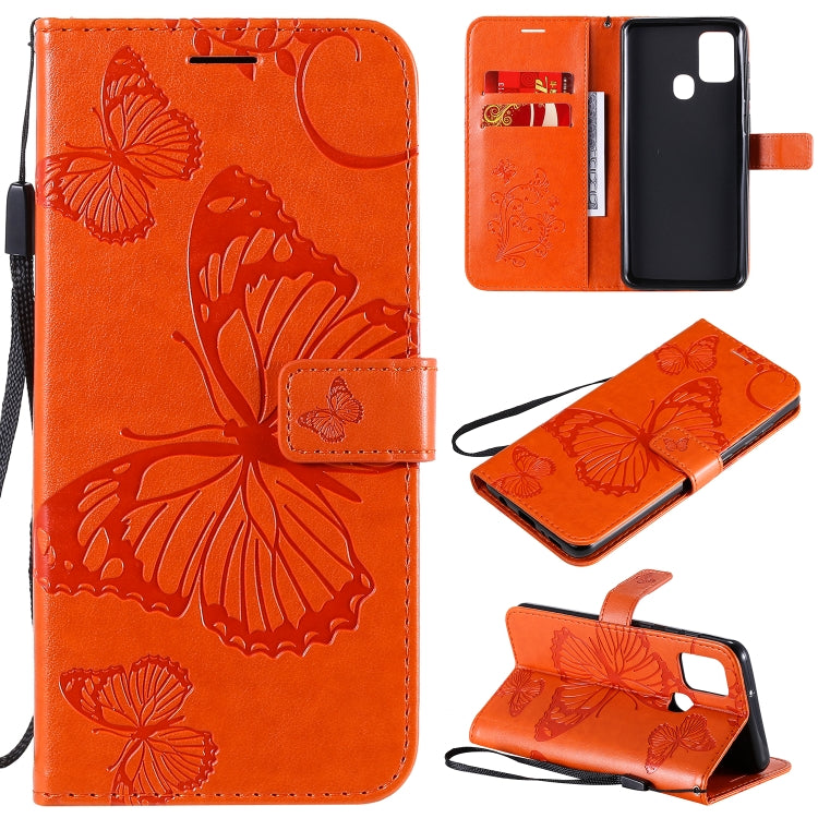 3D Butterflies Embossing Pattern Horizontal Flip Leather Case with Holder & Card Slot & Wallet, For Samsung Galaxy A21s, For Samsung Galaxy A31, For Samsung Galaxy A41, For Samsung Galaxy A51 5G, For Samsung Galaxy A71 5G, For Huawei Nova 7������������...
