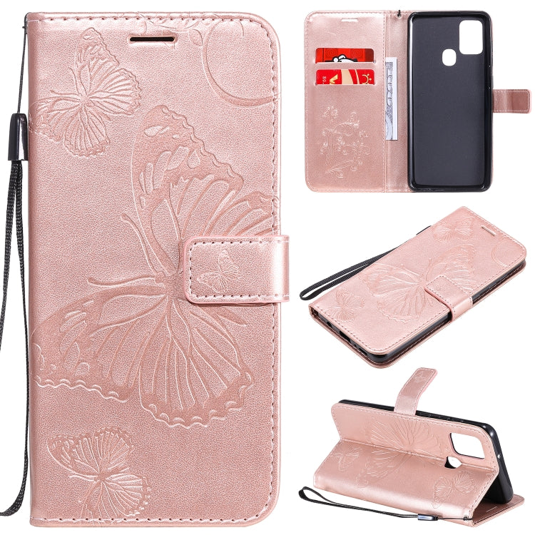 3D Butterflies Embossing Pattern Horizontal Flip Leather Case with Holder & Card Slot & Wallet, For Samsung Galaxy A21s, For Samsung Galaxy A31, For Samsung Galaxy A41, For Samsung Galaxy A51 5G, For Samsung Galaxy A71 5G, For Huawei Nova 7������������...
