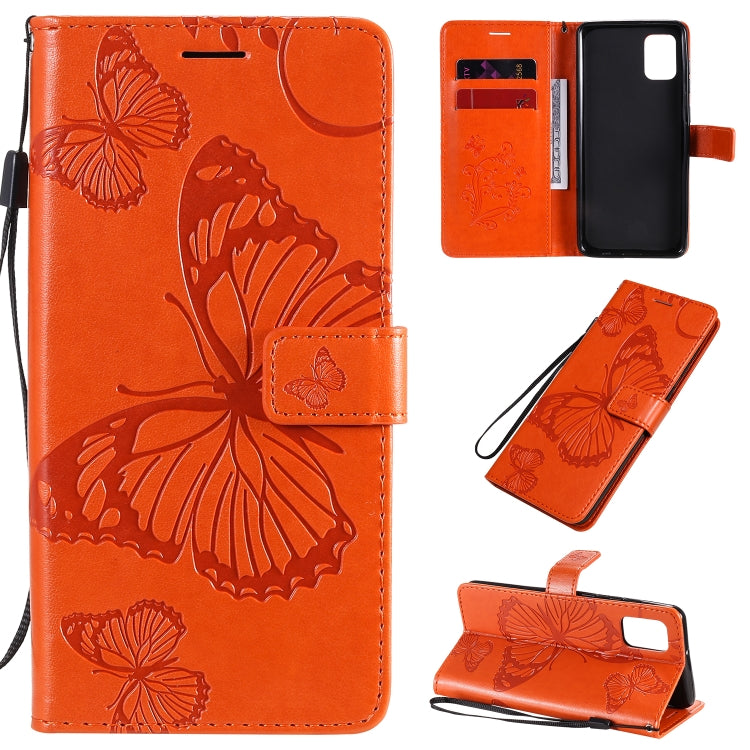 3D Butterflies Embossing Pattern Horizontal Flip Leather Case with Holder & Card Slot & Wallet, For Samsung Galaxy A21s, For Samsung Galaxy A31, For Samsung Galaxy A41, For Samsung Galaxy A51 5G, For Samsung Galaxy A71 5G, For Huawei Nova 7������������...