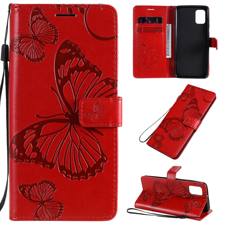 3D Butterflies Embossing Pattern Horizontal Flip Leather Case with Holder & Card Slot & Wallet, For Samsung Galaxy A21s, For Samsung Galaxy A31, For Samsung Galaxy A41, For Samsung Galaxy A51 5G, For Samsung Galaxy A71 5G, For Huawei Nova 7������������...