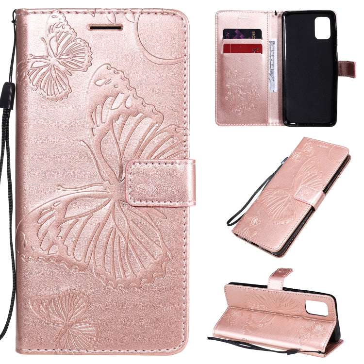 3D Butterflies Embossing Pattern Horizontal Flip Leather Case with Holder & Card Slot & Wallet, For Samsung Galaxy A21s, For Samsung Galaxy A31, For Samsung Galaxy A41, For Samsung Galaxy A51 5G, For Samsung Galaxy A71 5G, For Huawei Nova 7������������...