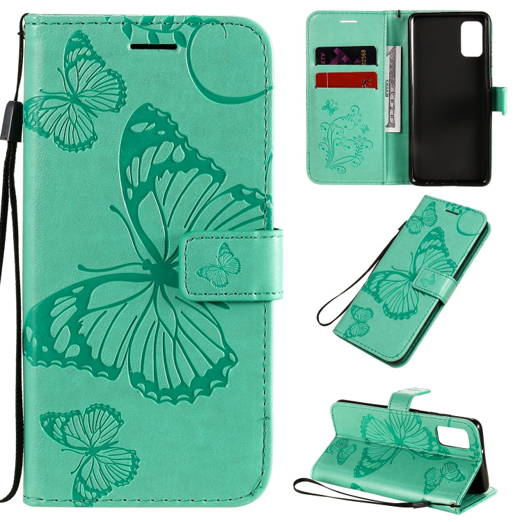 3D Butterflies Embossing Pattern Horizontal Flip Leather Case with Holder & Card Slot & Wallet, For Samsung Galaxy A21s, For Samsung Galaxy A31, For Samsung Galaxy A41, For Samsung Galaxy A51 5G, For Samsung Galaxy A71 5G, For Huawei Nova 7������������...
