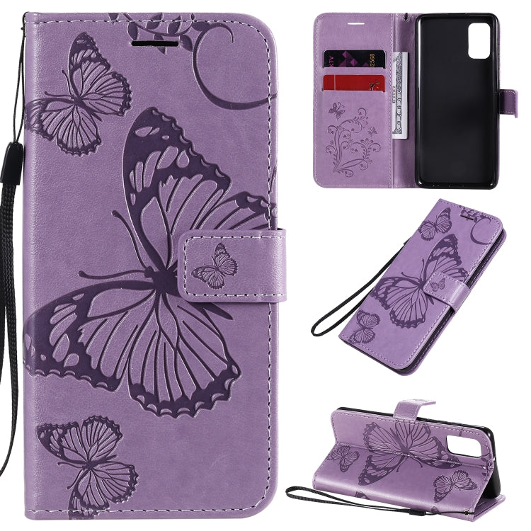 3D Butterflies Embossing Pattern Horizontal Flip Leather Case with Holder & Card Slot & Wallet, For Samsung Galaxy A21s, For Samsung Galaxy A31, For Samsung Galaxy A41, For Samsung Galaxy A51 5G, For Samsung Galaxy A71 5G, For Huawei Nova 7������������...