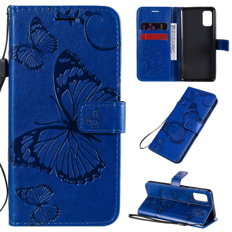3D Butterflies Embossing Pattern Horizontal Flip Leather Case with Holder & Card Slot & Wallet, For Samsung Galaxy A21s, For Samsung Galaxy A31, For Samsung Galaxy A41, For Samsung Galaxy A51 5G, For Samsung Galaxy A71 5G, For Huawei Nova 7������������...