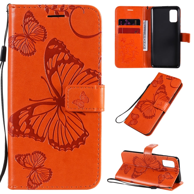 3D Butterflies Embossing Pattern Horizontal Flip Leather Case with Holder & Card Slot & Wallet, For Samsung Galaxy A21s, For Samsung Galaxy A31, For Samsung Galaxy A41, For Samsung Galaxy A51 5G, For Samsung Galaxy A71 5G, For Huawei Nova 7������������...
