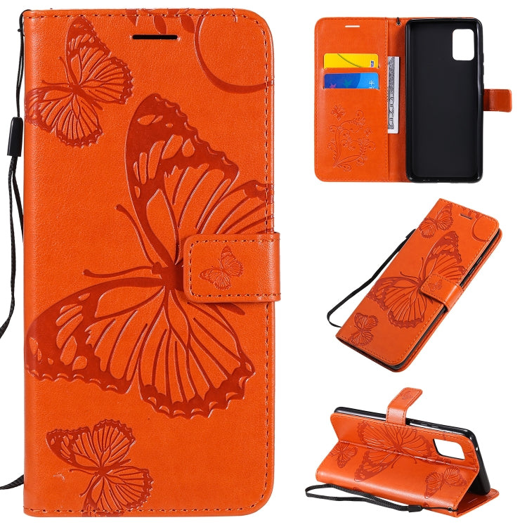 3D Butterflies Embossing Pattern Horizontal Flip Leather Case with Holder & Card Slot & Wallet, For Samsung Galaxy A21s, For Samsung Galaxy A31, For Samsung Galaxy A41, For Samsung Galaxy A51 5G, For Samsung Galaxy A71 5G, For Huawei Nova 7������������...