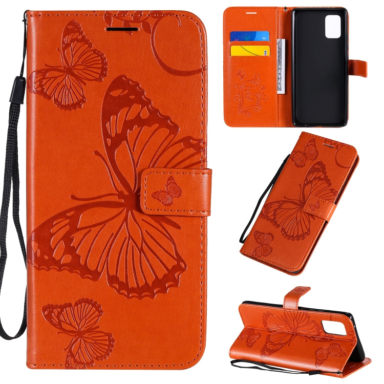 3D Butterflies Embossing Pattern Horizontal Flip Leather Case with Holder & Card Slot & Wallet, For Samsung Galaxy A21s, For Samsung Galaxy A31, For Samsung Galaxy A41, For Samsung Galaxy A51 5G, For Samsung Galaxy A71 5G, For Huawei Nova 7������������...