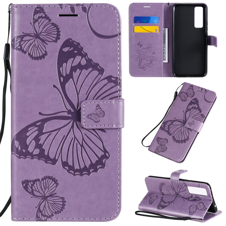 3D Butterflies Embossing Pattern Horizontal Flip Leather Case with Holder & Card Slot & Wallet, For Samsung Galaxy A21s, For Samsung Galaxy A31, For Samsung Galaxy A41, For Samsung Galaxy A51 5G, For Samsung Galaxy A71 5G, For Huawei Nova 7������������...