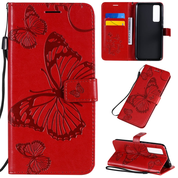 3D Butterflies Embossing Pattern Horizontal Flip Leather Case with Holder & Card Slot & Wallet, For Samsung Galaxy A21s, For Samsung Galaxy A31, For Samsung Galaxy A41, For Samsung Galaxy A51 5G, For Samsung Galaxy A71 5G, For Huawei Nova 7������������...