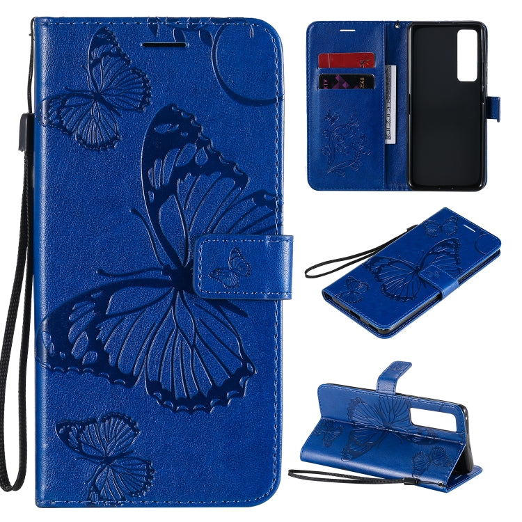 3D Butterflies Embossing Pattern Horizontal Flip Leather Case with Holder & Card Slot & Wallet, For Samsung Galaxy A21s, For Samsung Galaxy A31, For Samsung Galaxy A41, For Samsung Galaxy A51 5G, For Samsung Galaxy A71 5G, For Huawei Nova 7������������...