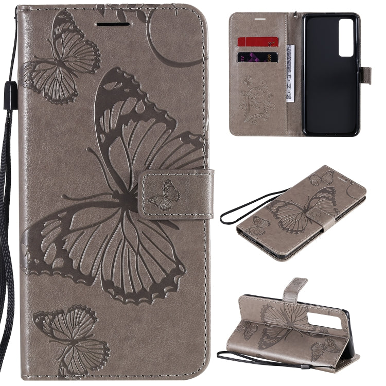 3D Butterflies Embossing Pattern Horizontal Flip Leather Case with Holder & Card Slot & Wallet, For Samsung Galaxy A21s, For Samsung Galaxy A31, For Samsung Galaxy A41, For Samsung Galaxy A51 5G, For Samsung Galaxy A71 5G, For Huawei Nova 7������������...