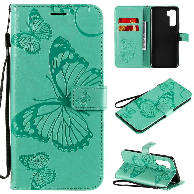 3D Butterflies Embossing Pattern Horizontal Flip Leather Case with Holder & Card Slot & Wallet, For Samsung Galaxy A21s, For Samsung Galaxy A31, For Samsung Galaxy A41, For Samsung Galaxy A51 5G, For Samsung Galaxy A71 5G, For Huawei Nova 7������������...